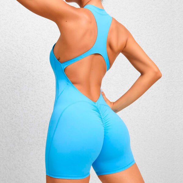 Bodysuit Short Turquoise - Image 4