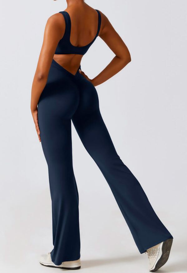 Bodysuit Long wide Leg Blue - Image 2