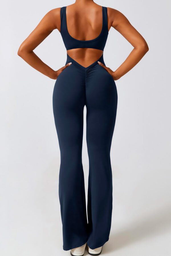 Bodysuit Long wide Leg Blue - Image 4