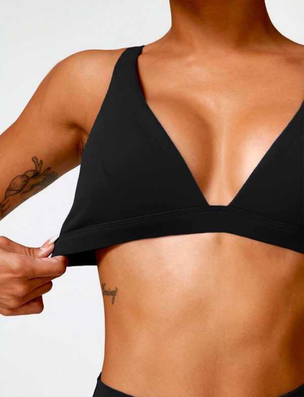 Set Bra + Long Leggings Black - Image 3
