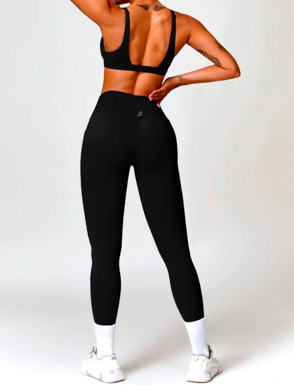 Set Bra + Long Leggings Black - Image 4