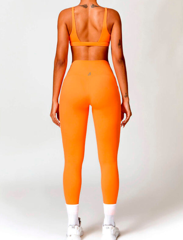 Set Bra + Long Leggings Orange - Image 6