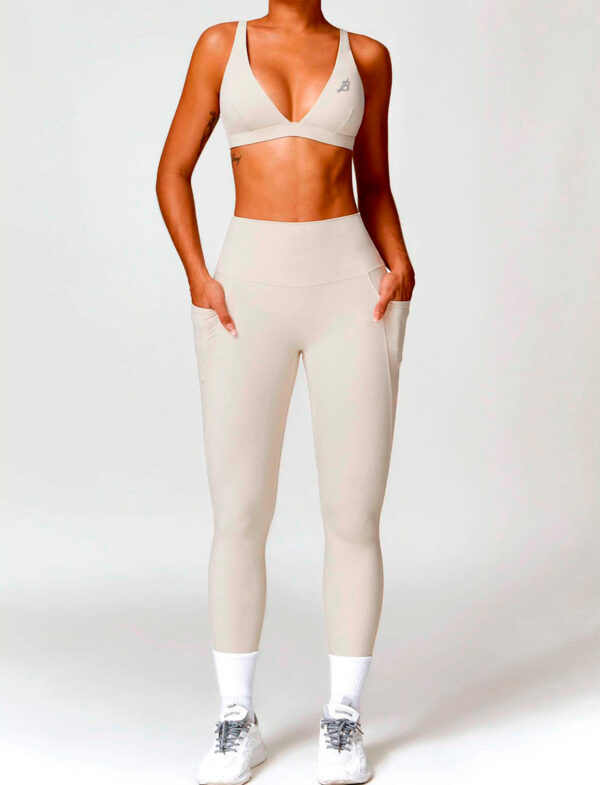 Set Bra + Long Leggings Nude - Image 4