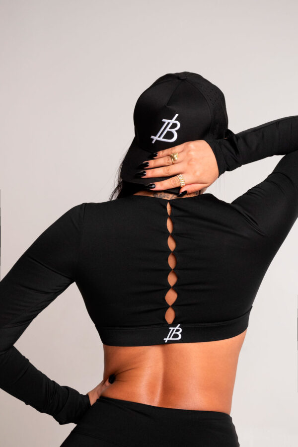 Set Leggins and Long Sleeve top Black - Image 5