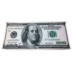 Dollar print towels